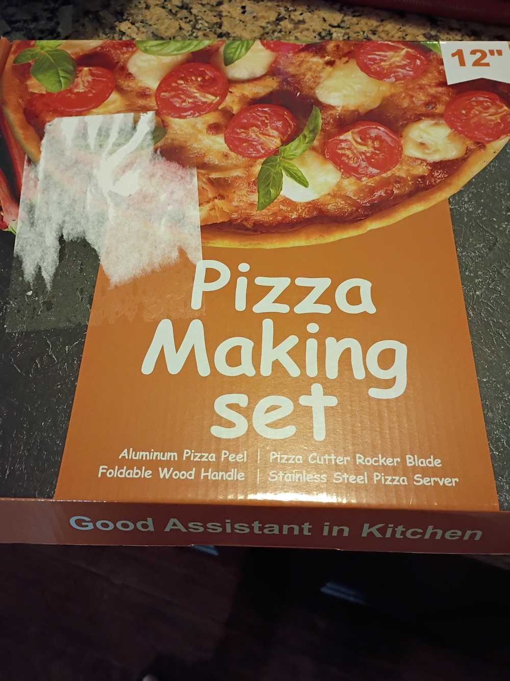Pizza Making Set - Orange -